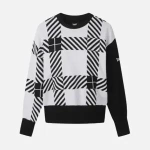 PXG골프긴팔티 JQJ PHPPW4107-94 여성 패턴 라운드넥 스웨터