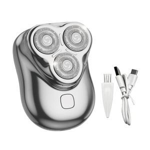 맥스 하이웨이 초소형 면도기 습식 건식 방수 휴대용 여행용 더블링 블레이드