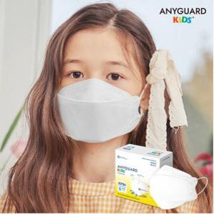 애니가드 뉴 황사방역용 마스크 KF94 화이트 소형 50매 2팩 (100매)