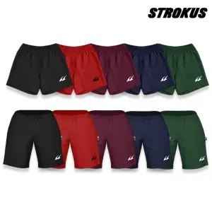 스트로커스 STRSP-2521 오버핏 우븐 팬츠 여성 4부 남성 5부 배드민턴 반바지 오남스포츠