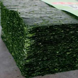 [백송식품] 완도 파래 청태김 100장 김밥김