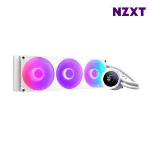 NZXT KRAKEN PLUS 360 RGB 화이트 CPU쿨러 수냉쿨러