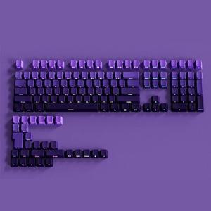 VELOKEY 베로키 그라더이션 한글 키캡 측각각인 LED투광 3핀/5핀 호환 지원 134키 PBT키캡