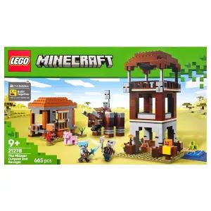 [레고]-마인크래프트 약탈자 전초기지와 파괴수 21278