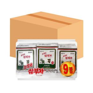 소문난삼부자 도시락김 4.5g x 9봉 12개 1박스