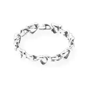 판도라 반지 198018 노티드 하트 체인 실버 반지 당일발송