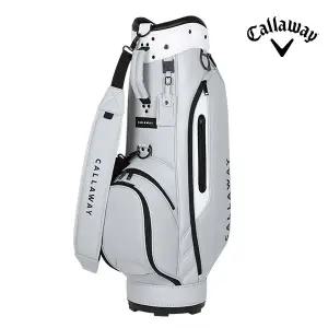[캘러웨이] 웨이브 남성용 골프 캐디백 그레이/화이트