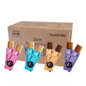 캣퓨어 미니스틱 7g 100개입 콤보