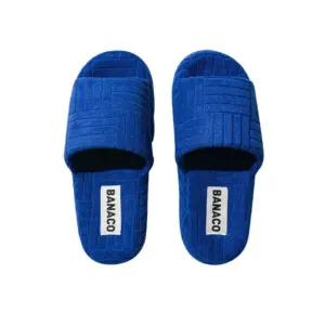 바나코 테리 층간소음 슬리퍼 실내화 거실화 Blue L