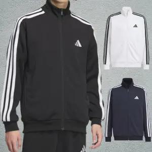 아디다스 져지 3S 레귤러핏 더블니트 트랙 트레이닝 집업 (국내매장판 AS가능)