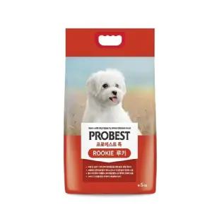 프로베스트 독 루키 5kg 1개 소형 및 성장기 반려견을 위한 완전 균형 영양식