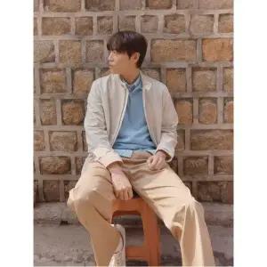 [빈폴멘] [Essential] 해링턴 재킷  아이보리 (BC5139E010)