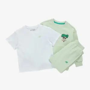 뉴발란스키즈트레이닝세트 PQC NK9YF1205U-AH STREET CREW 일러스트 3pcs 셋업