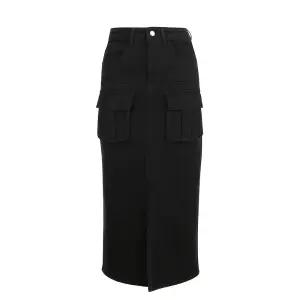 (레코브) 지퍼아웃포켓 스커트(LG31CZDS513X)