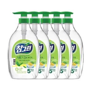 [참그린]레몬녹차 기름기뽀드득 1kg 펌프 x 5개