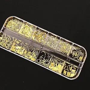 네일아트 꾸미기 파츠 세트 골드로드 레진아트-WEE2EC5