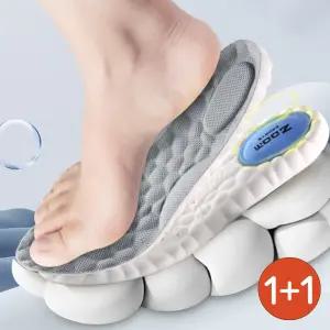 충격흡수 쿠션 깔창 2쌍 러닝 마라톤 운동화 스포츠 인솔 등산 작업화 겸용 남녀공용