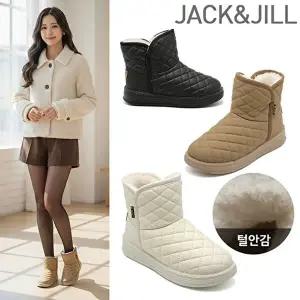 [잭앤질]잭앤질 털안감 누빔패딩 앵클부츠(JD5724)
