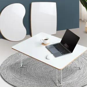 유치원생 아이방 접이식 화이트 책상 밥상 자취생 접는 낮은상