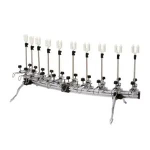 바낙스 민물받침거치틀 실버 라운드 10단