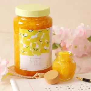 첫사랑 유자차 방부제 없는 국내산 남해 거제 유자청 2kg