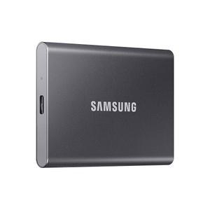 T7 포터블 SSD, 2TB 외장 솔리드 스테이트 드라이브, 최대 1,050MB/s 속도 향상, USB 3.2 2세대, 게임, 학생, 전문가를 위한 신뢰할 수 있는 스토리지, MU-PC2T0T /AM, 그레이