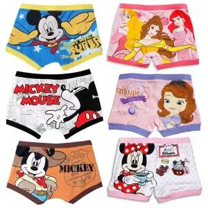[디즈니] 아동 팬티 속옷 실내복 민소매 캐릭터 주니어 남아 여아