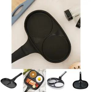 퀸센스 IH 모아 2구 에그 팬/계란 달걀 후라이 프라이 브런치 펜 나눔 팬케이크 핫케익 패 팬케？？ ？ 핫케