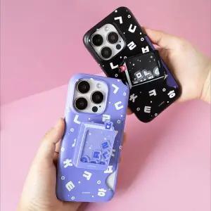 갤럭시 S21 S22 S23 S24 S25 노트 울트라 한글 패턴 그립 톡홀더 스마트톡 카드 하드 케이스