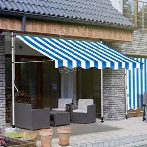 스카이어닝 테라스 타프 캐노피 옥상 회색 수직 천막 방수포 컬러 어닝
