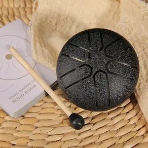 [하프클럽/]명상용 스틸텅드럼 빗방울 소리 악기 레인드럼 스트레스 해소