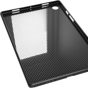 삼성 갤럭시 탭 A 라이트 S5e S6 플러스 FE 유연한 소프트 TPU 블랙 쉘 뒷면 커버에 대한 실리콘 타블렛 케