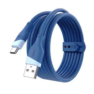 실키 USB C타입 고속충전 케이블 150cm 블루