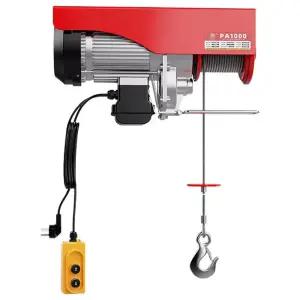 소형 크레인 호이스트 전동 와이어 기중기 미니원치 100kg