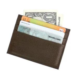 F0695 블루마운트 천연소가죽 슬림 카드지갑