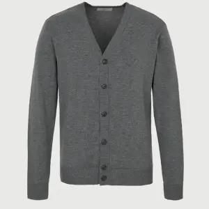 트레몰로 HC09 남자 그레이 가디건 25FW 남성 가을 베이직 폴리 나일론 혼방 워셔블