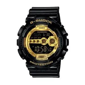 [신세계라이브쇼핑]지샥 GD-100GB-1 빅페이스 흑금 남성 우레탄 전자시계