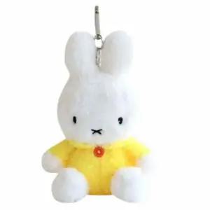 봉제인형키링 미피 가방고리 인형 옐로우 캐릭터가방