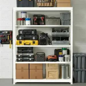 풀메탈선반 초강력하중 MAX300kg 스텐선반 5단 1500x900x2400