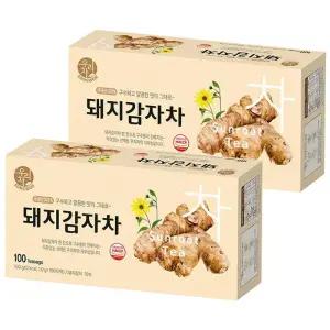 송원 우리차 돼지감자차 200T (100Tx2개)