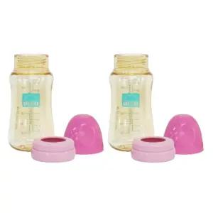 리에또 유아 젖병 노꼭지 빨대컵 호환 300ml 핑크X2개