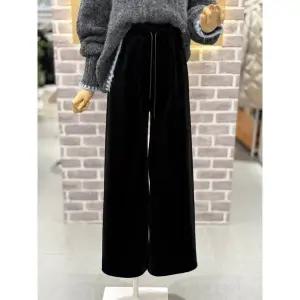 [레코브](광주신세계)벨로아 와이드 밴딩팬츠(LC41F1PT006X)