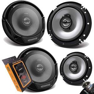 켄우드 KFC-1666S 600W Max (60W RMS) 6.5인치 KFC 양방향 동축 자동차 스피커 2쌍(스피커 4개), 그래비티 마그넷 휴대폰 홀더 번들 포함