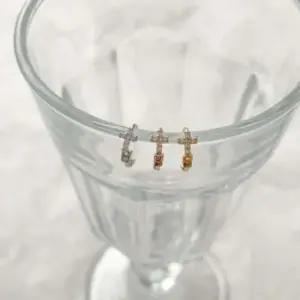 GGD 원터치 큐빅 십자가 피어싱