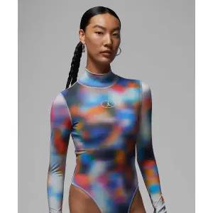 나이키 NIKE 조던 플라이트 마운틴사이드 프린트 긴소매 바디수트 W - 퓨어 플래티넘 HV3335-043HV3335-043