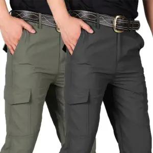 방수 남자 카고 작업바지 4color 여름 복 등산 용 스판