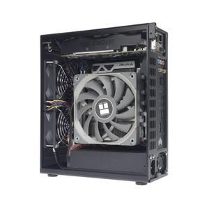 ZS D2 V3 알루미늄 CNC가공 ITX 2슬롯 LP카드 미니케이스 1U파워 4 9L