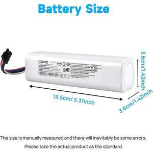 14.4V 교체용 배터리 P2008-4S2P-MMBK P2150-4S2P-XWDLS 샤오미 미지아 진공 청소기용 드리미 S10 D9 F9 L1