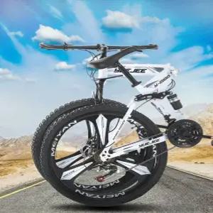 접이식 팻바이크 26인치 산악용 전기자전거 충격흡수 펫바이크 MTB