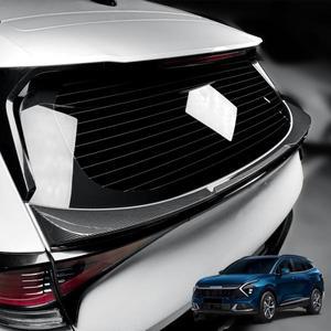 기아 스포티지 NQ5 리어 루프 스포일러 ABS 트림 스트립 트렁크 탑 윙 립 커버 외장 업그레이드 액세서리